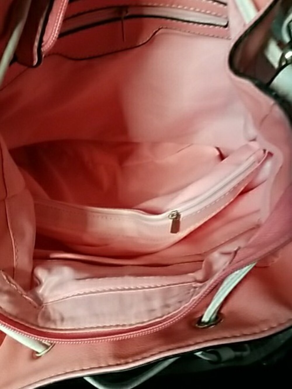 Woven Pink Drawstring Crossbody Bag - Unbranded - Picture 13 of 16